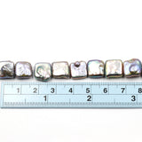 (fwp102) 10mm Freshwater Pearl Squares