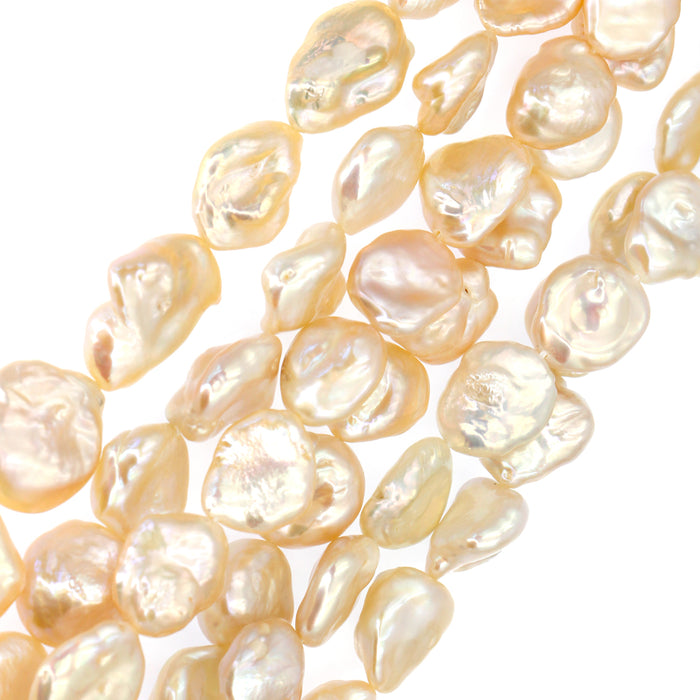 (fwp065) Baroque Fresh Water Pearl Coins