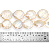 (fwp072) 13mm Fresh Water Pearl Coins