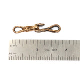 Old World Bronze Safety Clasp