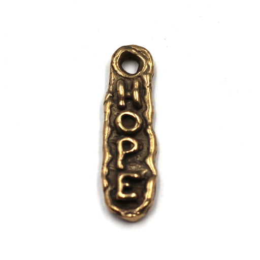 Bronze Hope Charm