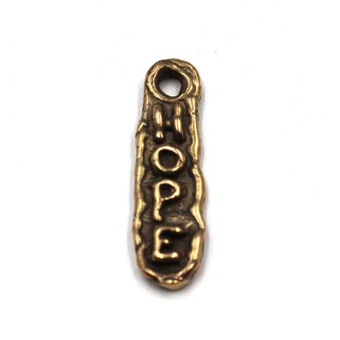 Bronze Hope Charm