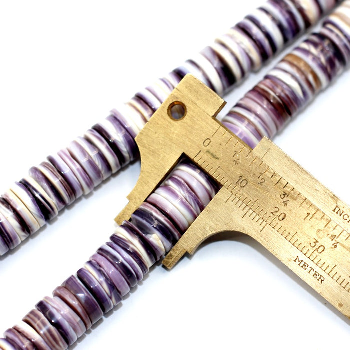 (wam004) 12mm Wampum shell beads