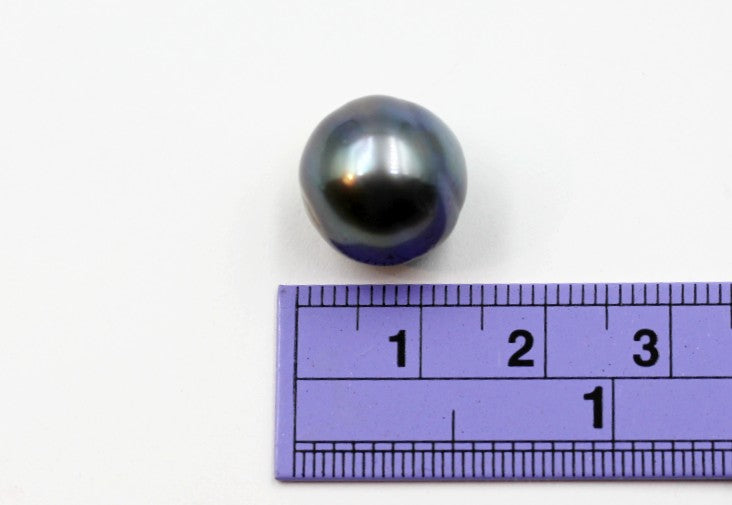 (BP-003) Loose Undrilled Black Tahitian Pearl