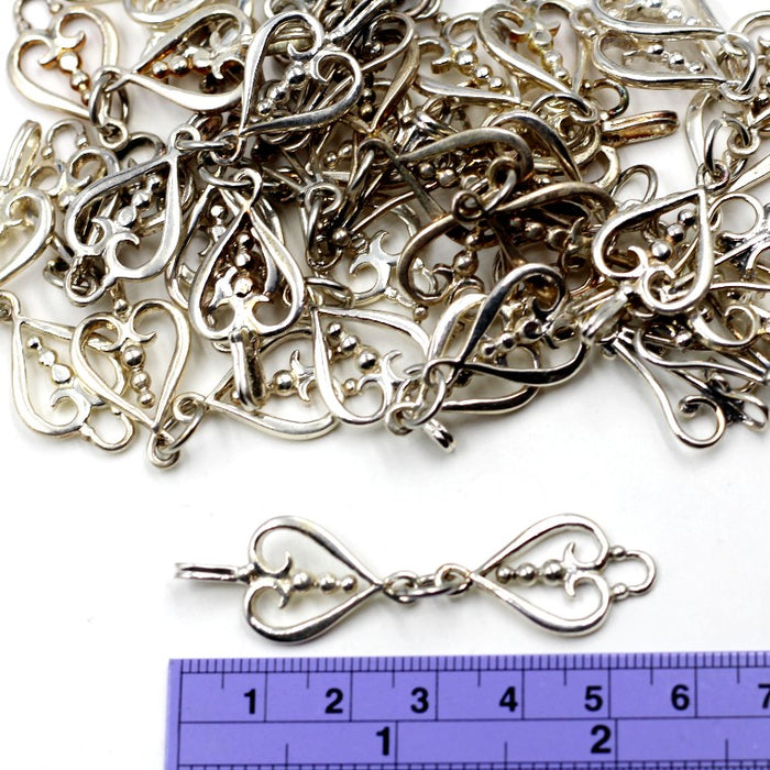 (SCL-022) Sterling Silver Designer clasp