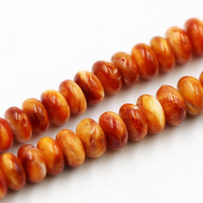 (spiny003) Spiny Oyster Graduated Rondelles