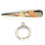 (ITG-005) Black Lip, Spiny Oyster and Melon Shell Toggle