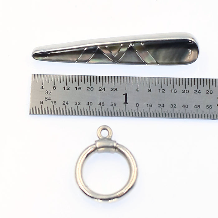 (ITG-013) Black Lip Toggle Set