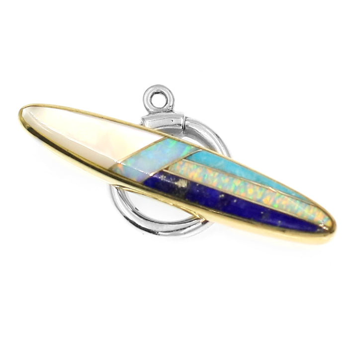 (ITG-029) Black Lip, Turquoise, Mother-of-Pearl, Lapis Toggle