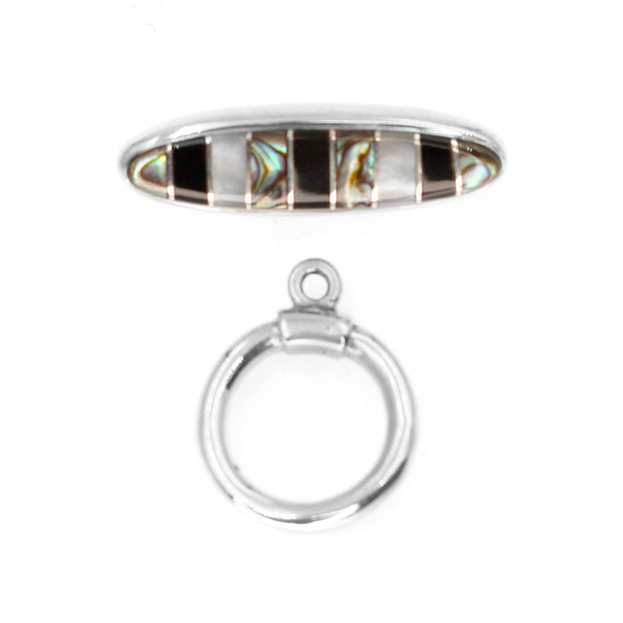 (ITGS-002) Abalone, Hammer Shell, Abalone Toggle