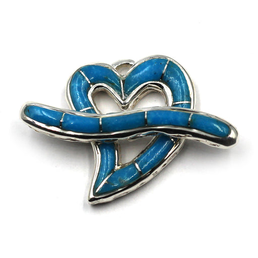 Turquoise Heart Toggle