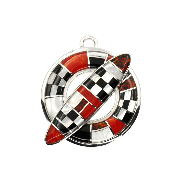 (ITG-061) Kelly's Corner Cafe Inlay Toggle