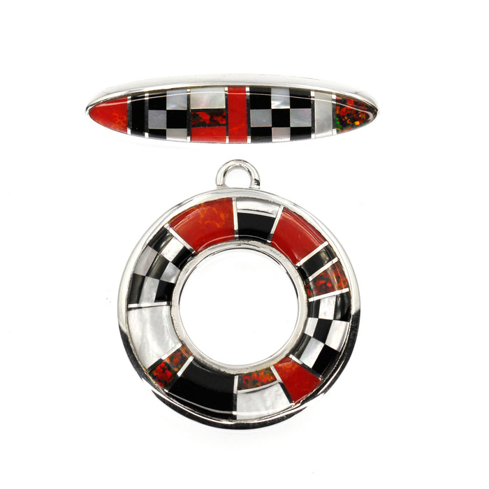 (ITG-061) Kelly's Corner Cafe Inlay Toggle