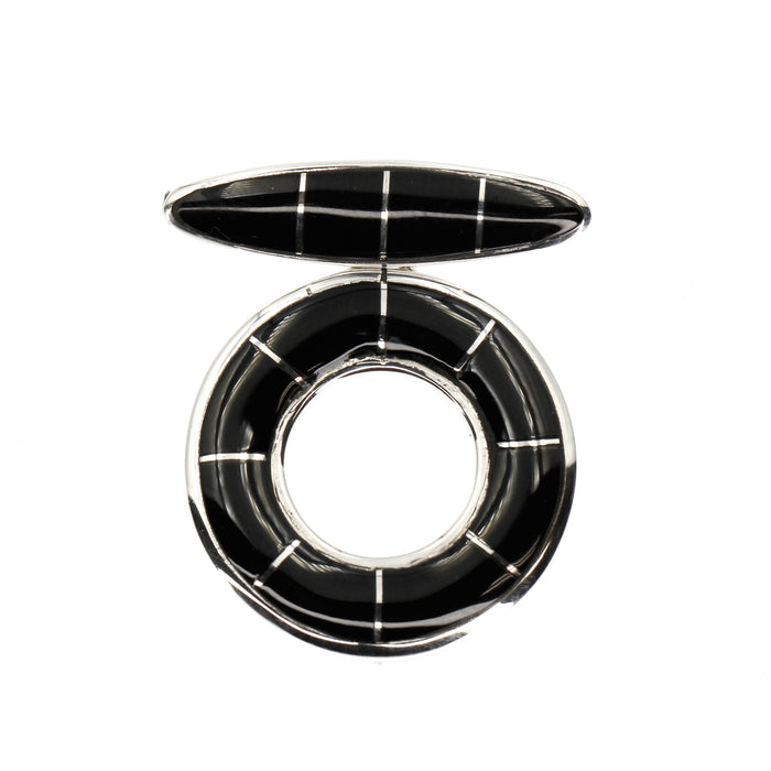 (ITG-066) Various Stone Inlay Toggle Sets