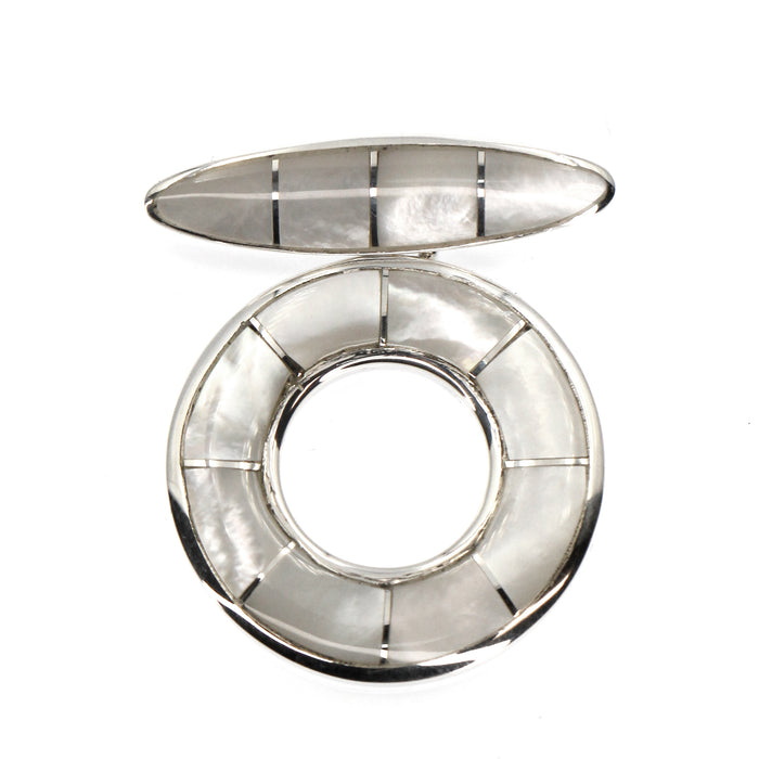 (ITG-066) Various Stone Inlay Toggle Sets