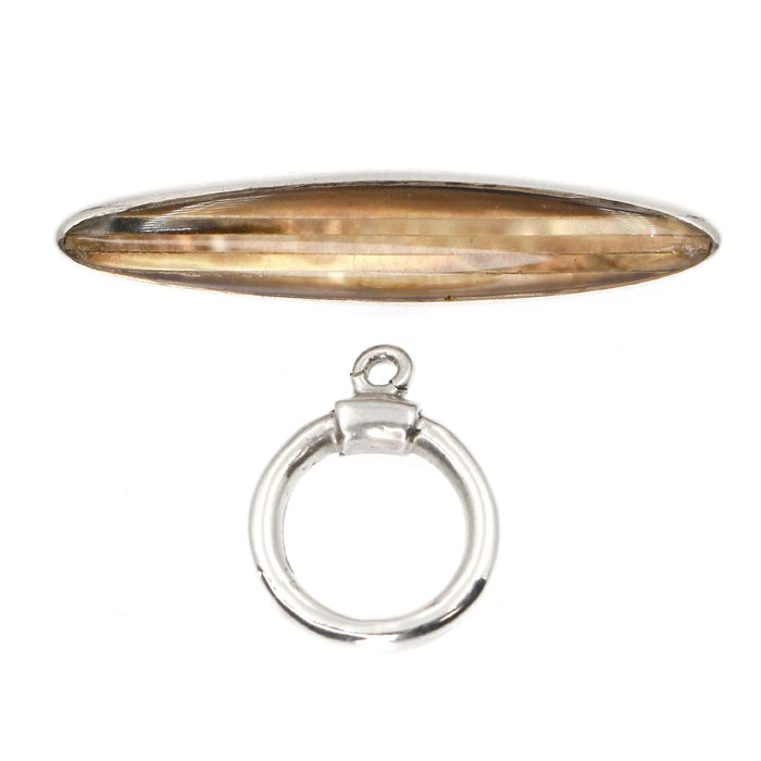 (ITG-098) Brown Lip Mother of Pearl Toggle