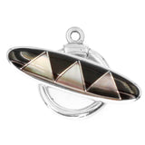 (ITGS-003) Black Onyx, Mother of Pearl Toggle
