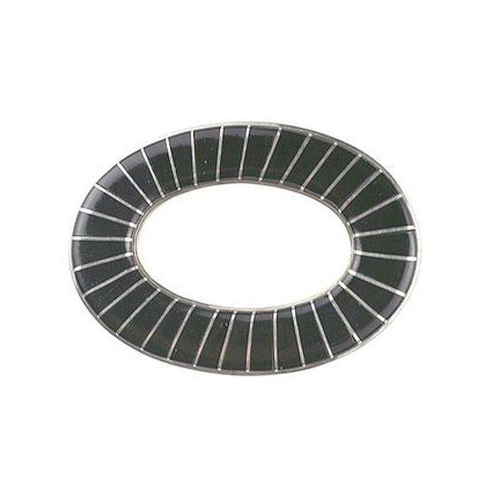 Inlay Large Loop Black Onyx