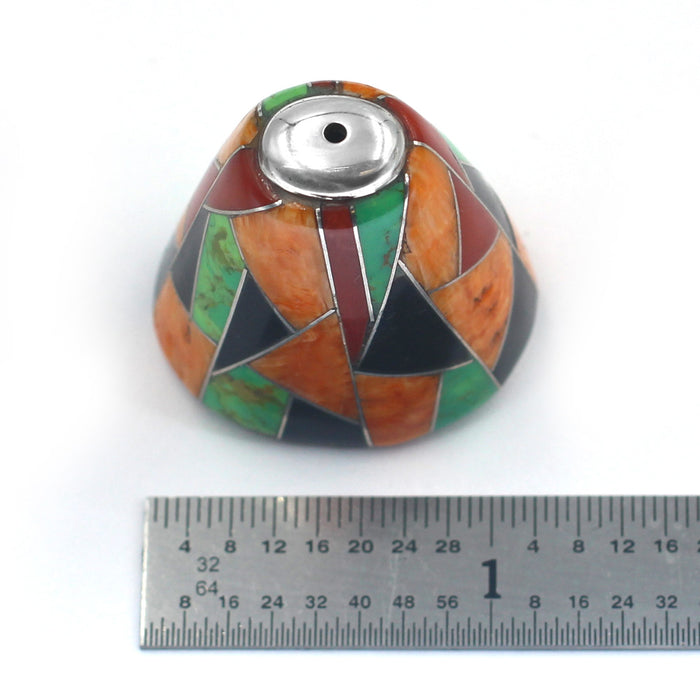 (IC002) Large Multi Stone Inlay Cones