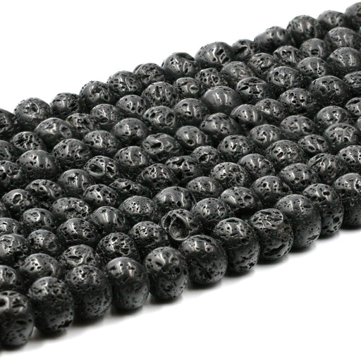Lava Rock Rondellles