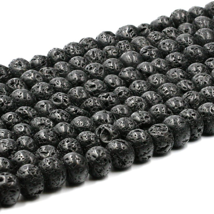 Lava Rock Rondellles