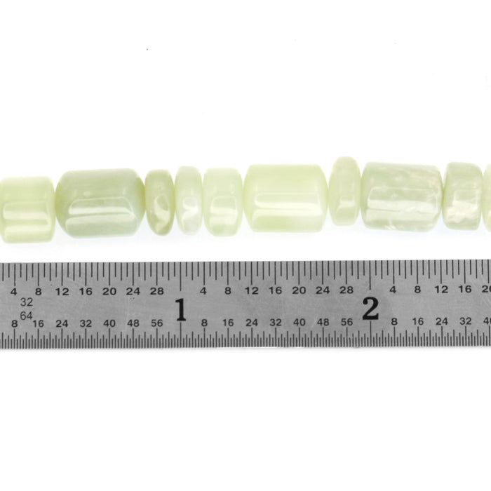 10mm Triangular Cut Serpentine Barrels and Roundels