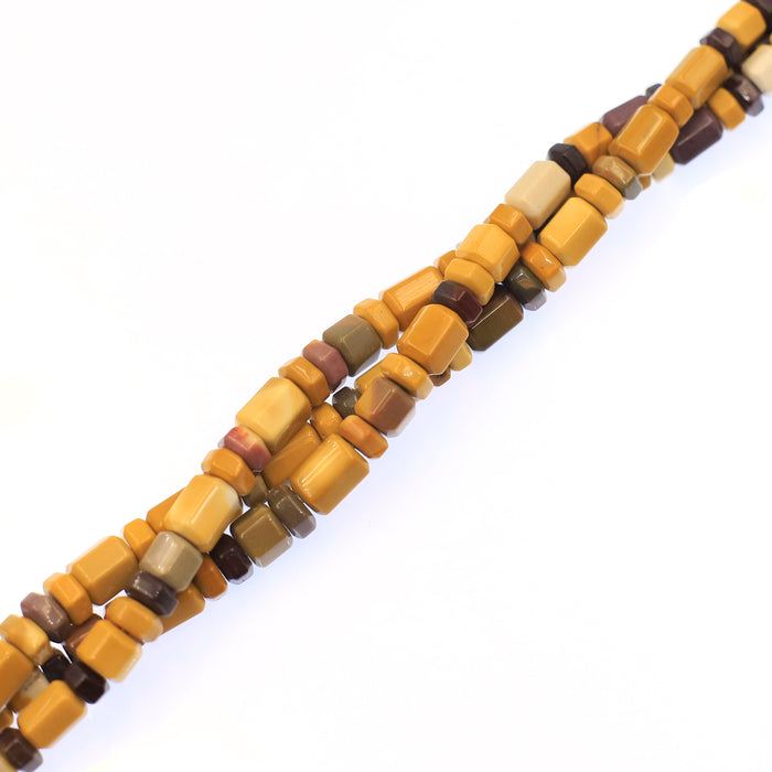 (mookaite005) 6mm Mookaite Hexagonal Cut