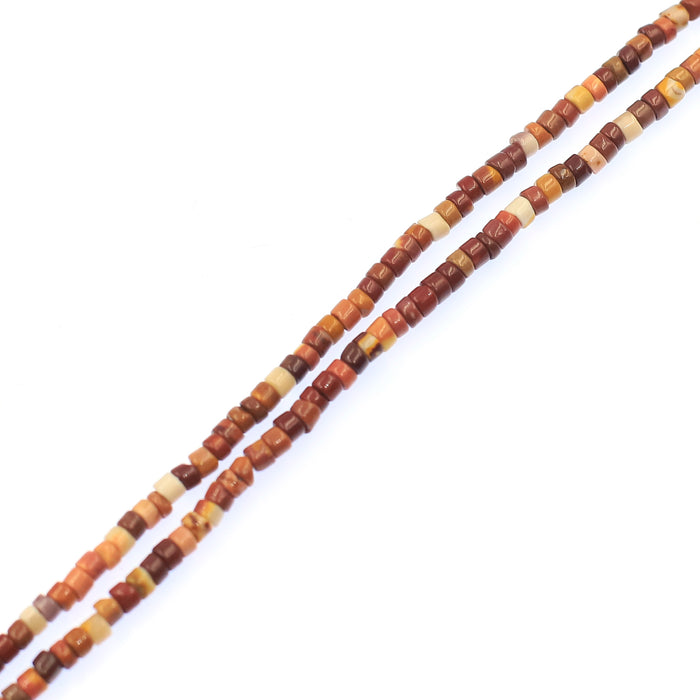 (hickorite009) 2x4mm Hickorite Rondell