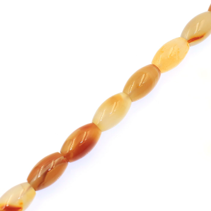 (agate076) 15x25mm Natural Agate Barrels