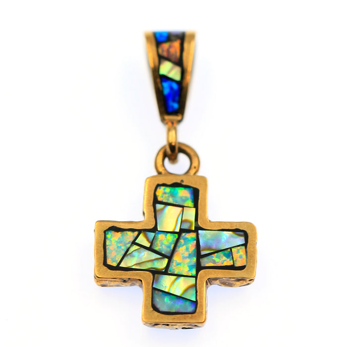 (bzp366) Inlay Cross and Bale