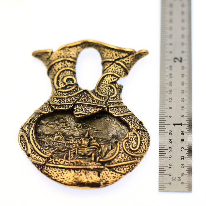 (bzp364) Pottery Pendant