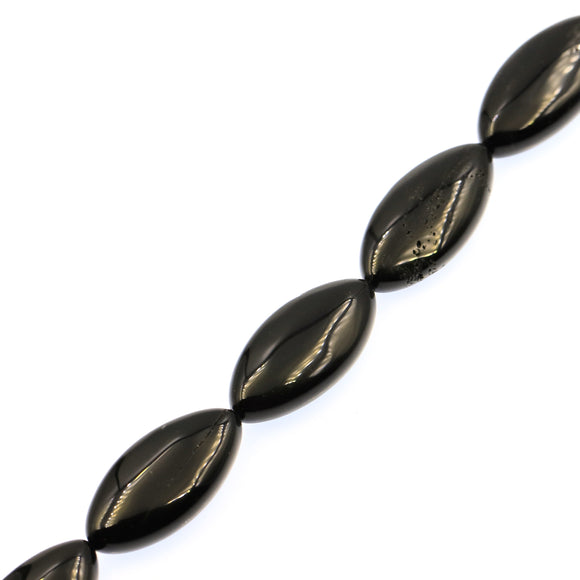 (obs003) 15x30mm Obsidian Ovals