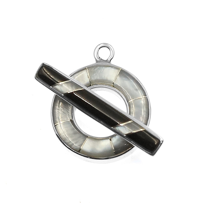 (ITG-020) Black & Hammer Shell Toggle Set