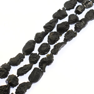 (tek001) Tektite Chunk Beads