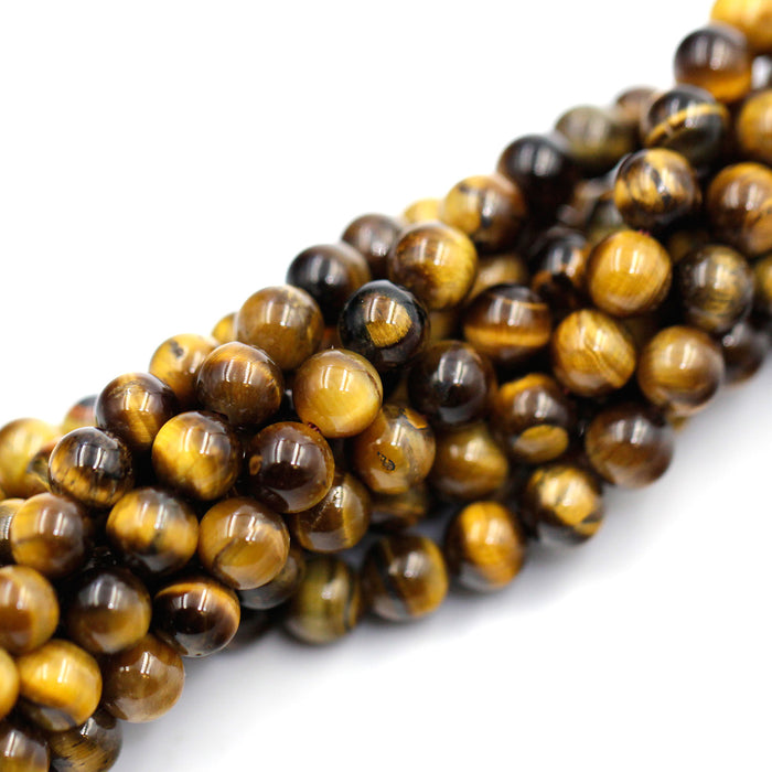 (tig002) 6mm Tigers Eye Beads