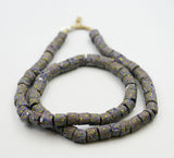 Very Collectible strand of 12mm African Trade Beads. (Millefiori)