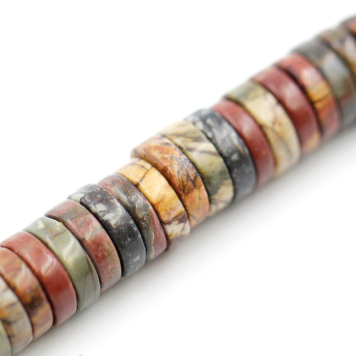 (jas010) 10mm Red Creek Jasper