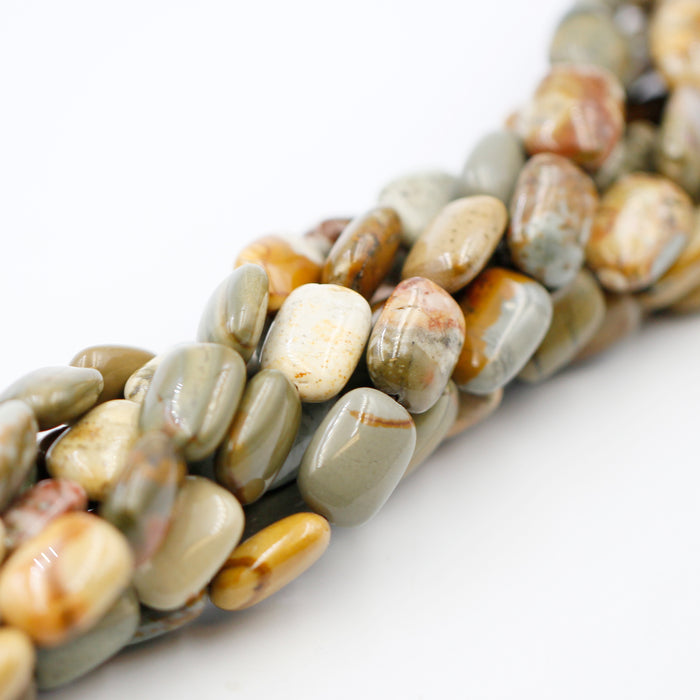 (jas021) 14x10mm Australian Picture Jasper