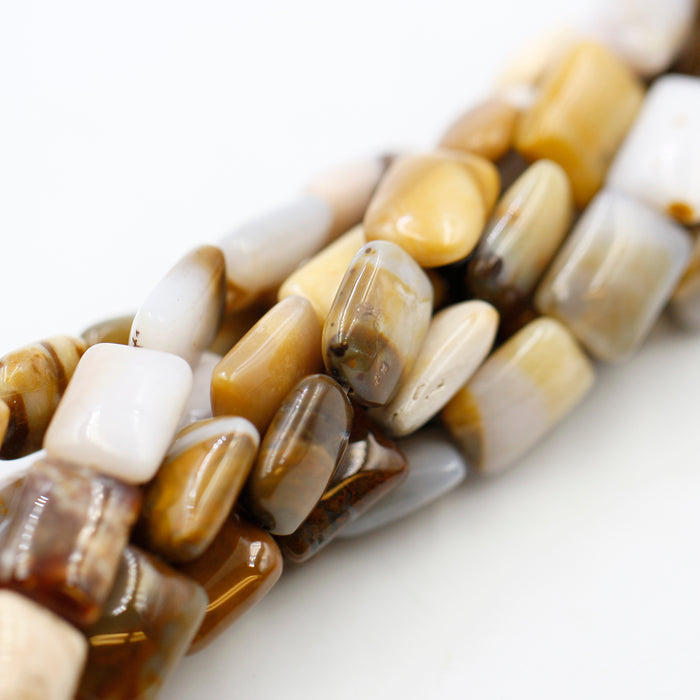 (jas023) 15x10mm Desert Jasper Pillows