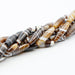 (bagate001) Banded Agate 8x30mm - Scottsdale Bead Supply