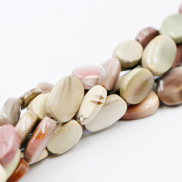 (jas042) 16x13mm Imperial Jasper Ovals