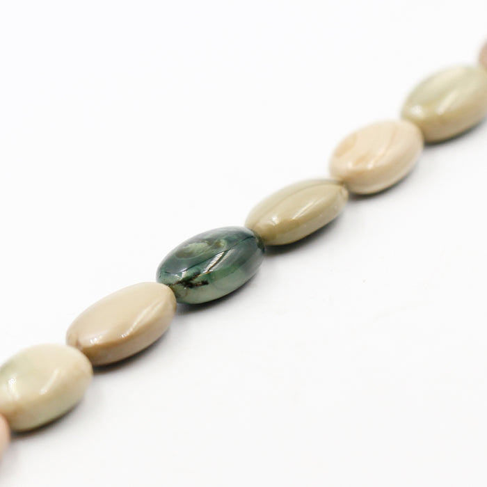 (jas040) 20x15mm Imperial Jasper Ovals