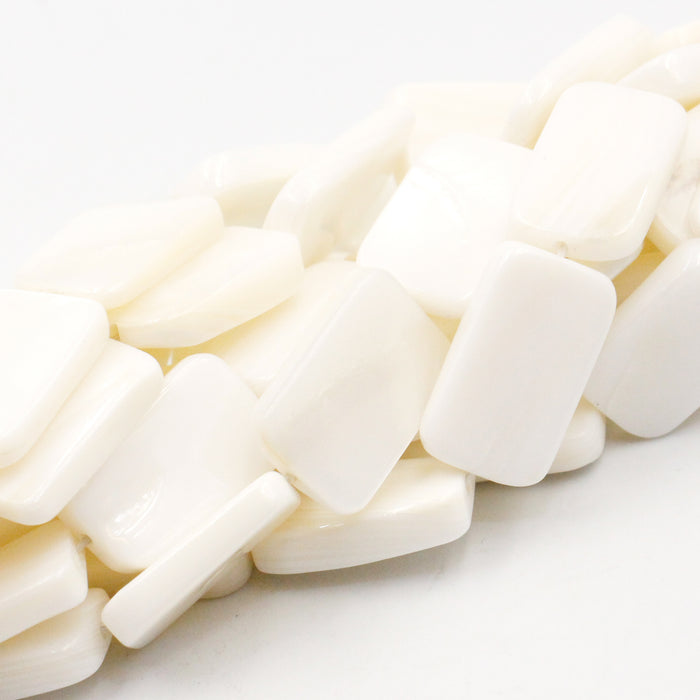 (mop036) Flat Mother of Pearl Rectangles