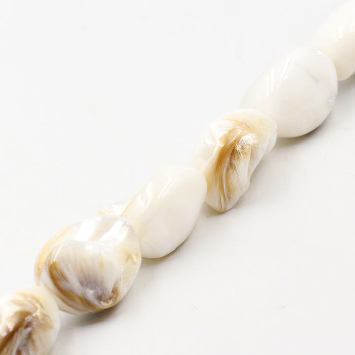 (mop039) 20x30mm Mother of Pearl Oval Nuggets