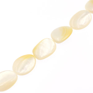 (mop042) Mother of Pearl Flat Nuggets