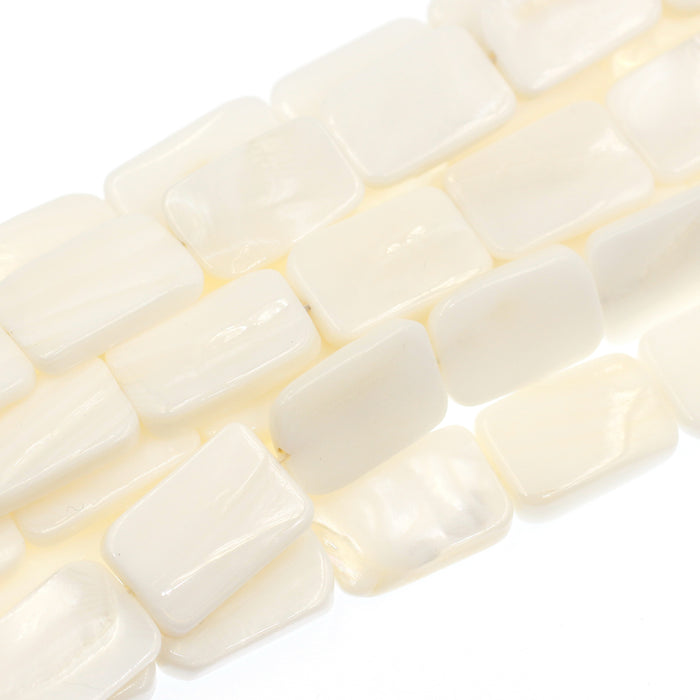 (mop036) Flat Mother of Pearl Rectangles