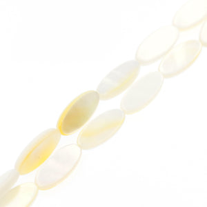 (mop043) Mother of Pearl Flat Ovals