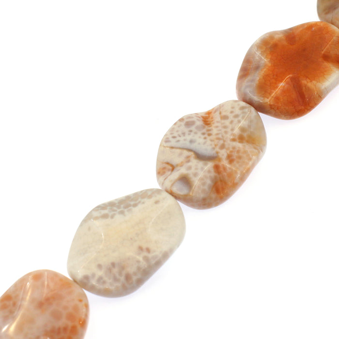 (cosmic006)  Cosmic Jasper Wavy Ovals
