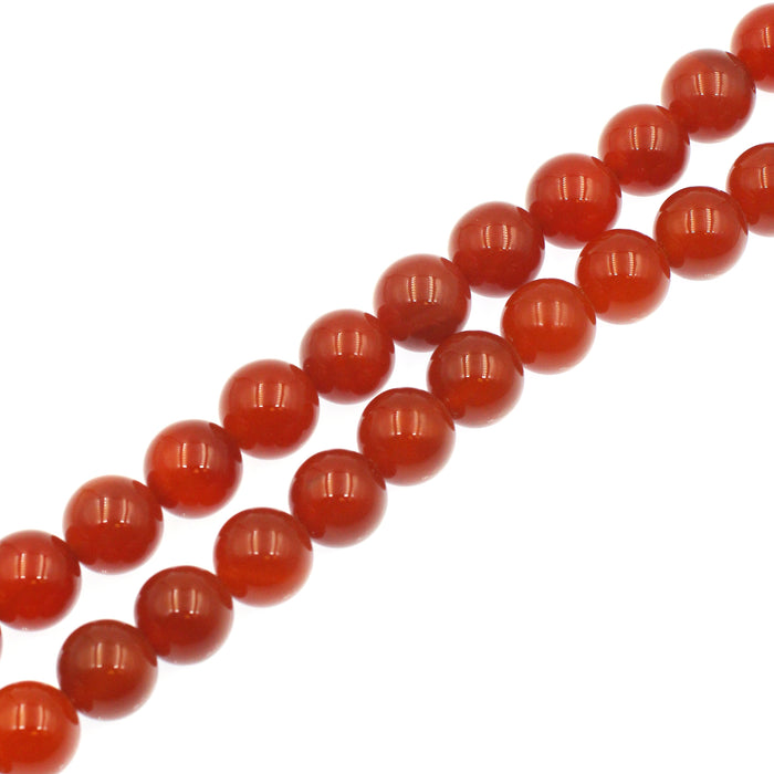 (CARN-023) 14mm Carnelian Rounds