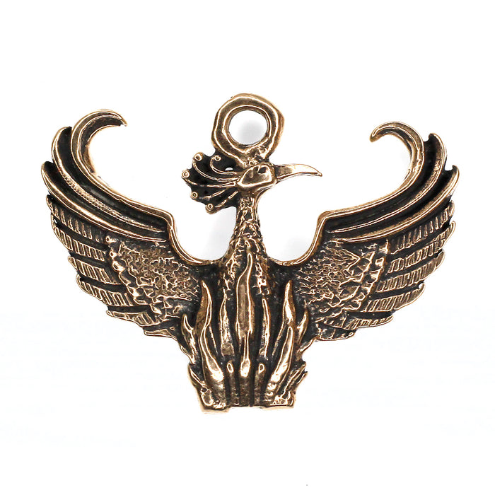 (bzp359-8407) Phoenix Bird Pendant
